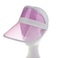thumbnail image 5 of Summer PVC Hat Sun Visor Party Clear Plastic Adult Sunscreen Cap, 5 of 5