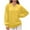 Yellow, variant on SHE IS Womens Sweatshirts Trendy Womens Oversized Sweatshirts Pullover Sweatshirts for Women Plus Dressy Tops for Women Fall Winter My Orders Placed