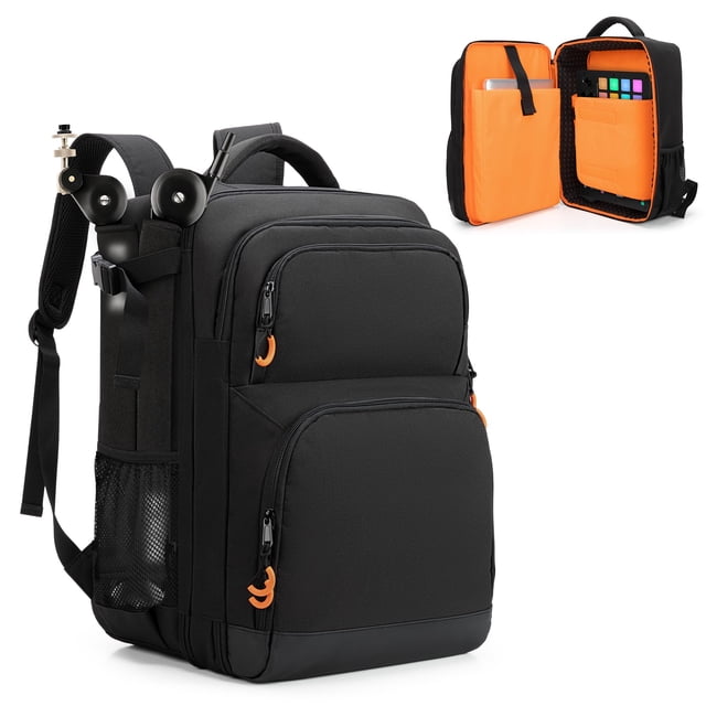PGmoon DJ Mixer Case Compatible with Behringer Q1202USB, Mackie ProFX8v2, Yamaha MG10XU, RODECaster Pro, RC Duo and More Mixers,