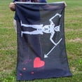 thumbnail image 5 of Vispronet 5ft x 8ft Blackbeard Pirate Flag Jolly Roger Indoor & Outdoor Use, 5 of 7