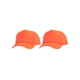 thumbnail image 1 of Top Headwear Men's Blank Rope Trucker Foam Mesh Plain Neon Orange, 1 of 2