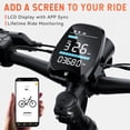 thumbnail image 4 of HOVSCO Electric Bike for Adults, 500W Peak Motor 20mph, 48V/15Ah, E-Mountain bicycle, UL2849, APP Control, 4 of 9