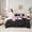Black Gray, variant on Manfei Girls Pink Monogrammed Twin Bedding Sets 7pcs, Personalized Letter J Bedding Comforter Set, Kawaii Axolotl Cherry Blossoms Sheet Sets, Lightweight Room Decor