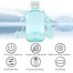 thumbnail image 4 of Botella de agua plana 750ml PC transparente a prueba de fugas portátil delgada ANGGREK  Otros, 4 of 8