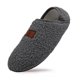 thumbnail image 3 of Pantuflas interior para casa calcetines zapatos mocasines con espalda cerrada forro polar peluche mujer (gris 40-41), 3 of 9