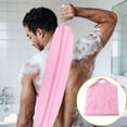 thumbnail image 2 of Btomtd Stretchy Stretchable Frosted Bath Towel Nylon Back Exfoliating Cloth Household Bath Towel, 2 of 6