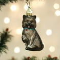 thumbnail image 2 of Old World Christmas Cairn Terrier Glass Blown Ornament for Christmas Tree, 2 of 6