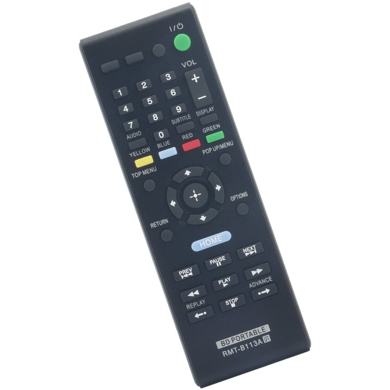 RMT-B113A Replacement Remote Control for Sony Blu-Ray Disc DVD