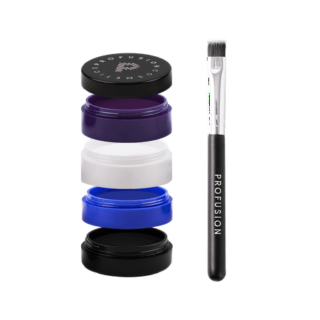 Profusion Cosmetics Rituals Paranormal Face Paint Stack Make up & Paint Brush