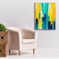 thumbnail image 6 of Epic Graffiti 'Apostasy I' by Hanna Bruer, Canvas Wall Art, 26"x34", 6 of 8