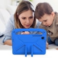 thumbnail image 5 of Feishell Fit for Samsung Galaxy Tab A7 Lite 8.7" (2021) SM-T220/T225 Kids Friendly EVA Shockproof Protective Case,with Pencil Holder,Portable Child Proof Handle Kickstand Durable Case Cover,Blue, 5 of 6