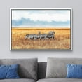 thumbnail image 2 of wall26 Framed Canvas Print Wall Art African Savanna Safari Jungle Zebra Family Nature Animals Photography Realism Rustic Scenic Landscape Colorful for Living Room, Bedroom, Office - 24"x36", 2 of 5