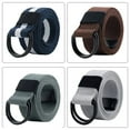 thumbnail image 3 of UrbanLoop Canvas Belt - Durable Double D-Ring Buckle for Men  Women, 3 of 10