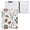 Christmas Graffiti, variant on Hard Shell Ring Binder With Clip Holds 200 Sheets Office Home Organization Christmas-themed Elements