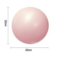 thumbnail image 2 of Mini Exercise Ball - Small Pilates Ball for Stability, Yoga, Stretching and Physical Therapy, 2 of 5