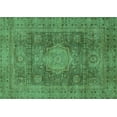 thumbnail image 1 of Ahgly Company Machine Washable Indoor Rectangle Abstract Turquoise Blue Modern Area Rugs, 2' x 3', 1 of 4