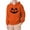 Orange, variant on Gunia Pumpkin Toddler Halloween Sweatshirt Boy Girl Hooded Sweatshirt Long Sleeve Pullover For Youth Cozy Fall Outerwear Tops Clothes Orange 3-4 Years