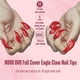 thumbnail image 2 of Funda completa de gel transparente con tacón de aguja curvo NOVO OVO de Nail Tips, 120 unidades, 2 of 6