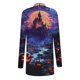 thumbnail image 5 of Cárdigan de manga larga para mujer, moda informal, blusa estampada de Halloween, abrigo para mujer, 5 of 6