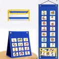 thumbnail image 2 of Mosey 1 Set Kids Visual Schedule Chart 2-in-1 Daily Chore Routine Learning Tool Folding Kid Visual Timeline for Home School, 2 of 7