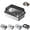 Black, variant on 20 In Stainless Steel Litter Box,Extra Large Cat Litter Box,Litter Box Furniture,Enclosure Metal Cat Litter Pan With High Side,Non-Stick,Anti-Leakage, Easy Clean For Big And Multiple Cats