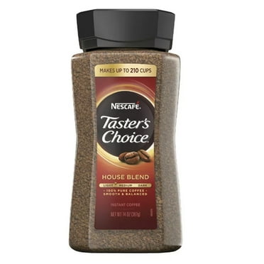 Nescafe Taster's Choice House Blend Instant Coffee, 14 Ounce Jar