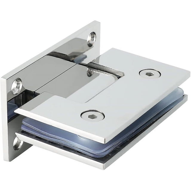 Bisagra de puerta BRI con abrazadera de acero inoxidable plegable de 90 grados