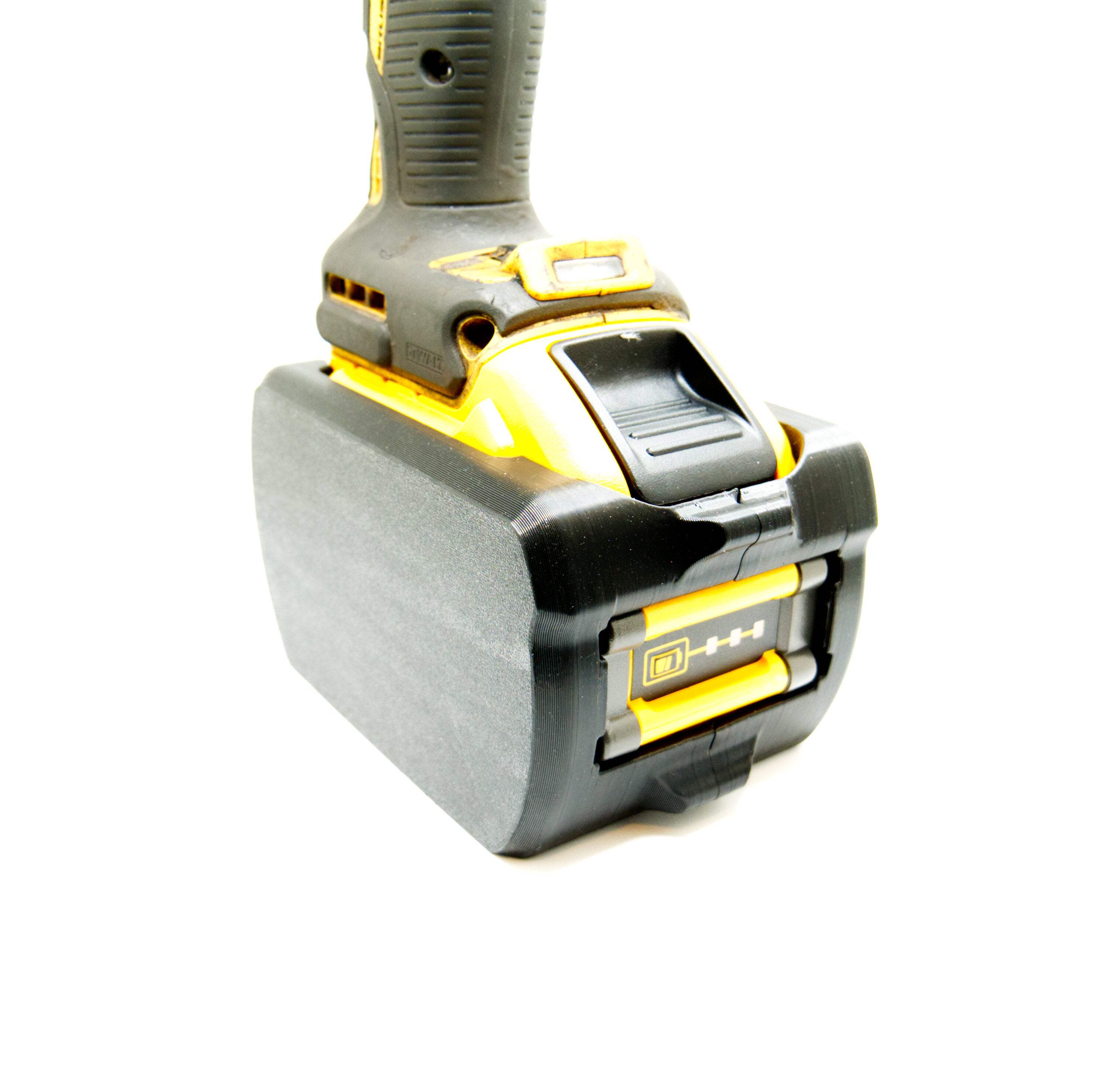 Dewalt 9AH Battery Magnetic Boot – FlexVolt Magnetic Battery Case for DCB609 (By Lake Mountain 3D Printing)