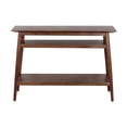 thumbnail image 3 of Porter Designs Portola Solid Acacia Wood Console Table - Brown, 3 of 8