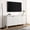 White, variant on Emmeline Sideboard Cabinet in Light Gray