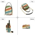 thumbnail image 3 of FORMRS Crossbody Bag for Women Quilted Travel Shoulder Cell Phone Purse with Chain Strap Handbag, Colorful Plane, 3 of 7