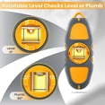 thumbnail image 3 of Magnetic Stud Finder Wall Scanner, Magnetic Stud Finder Level Wall Scanner, Easy to Use Magnet Stud Finder Drywall Tool, 3 of 5