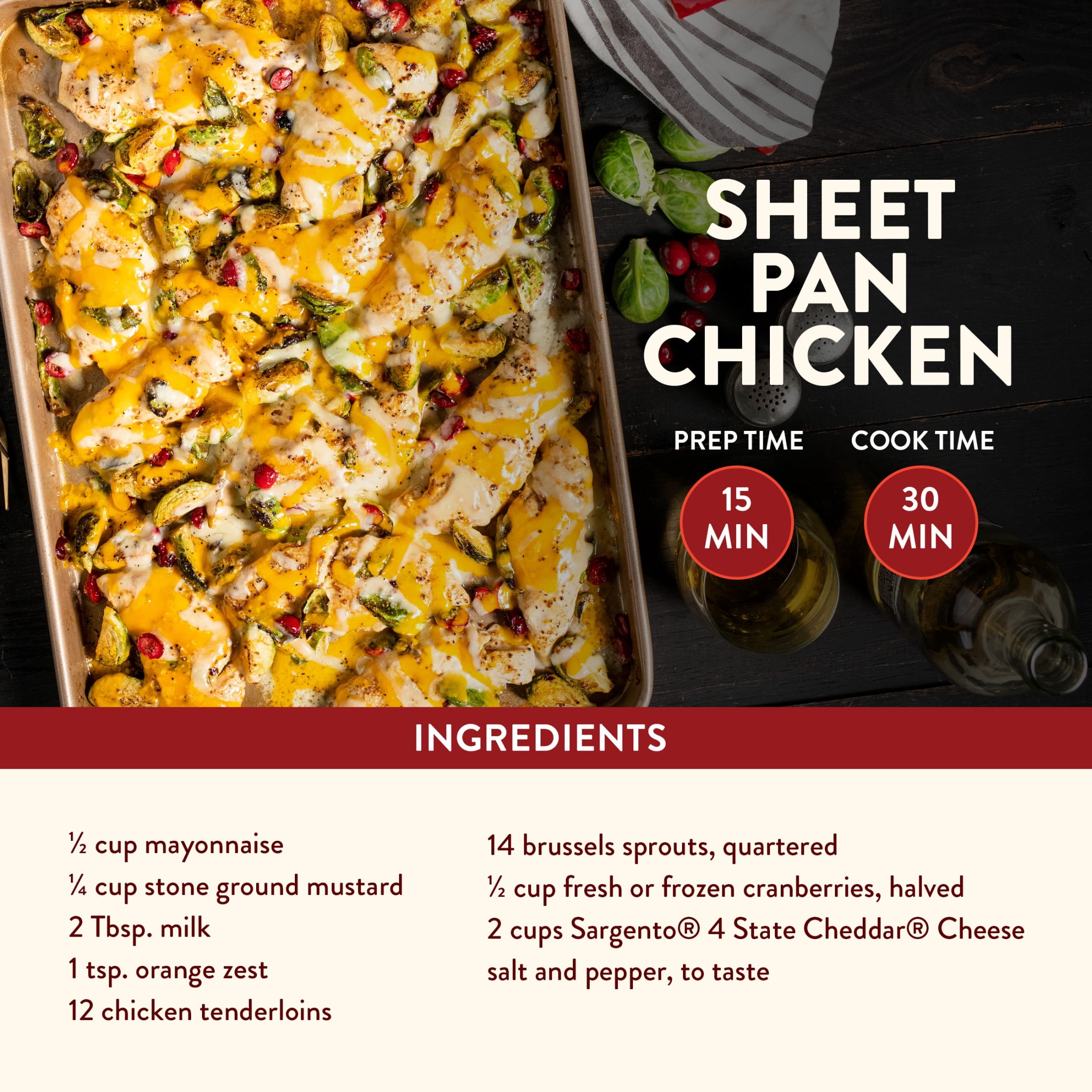 Sargento® 4 State Cheddar® Shredded Cheese, Traditional Cut, 7.5 oz.