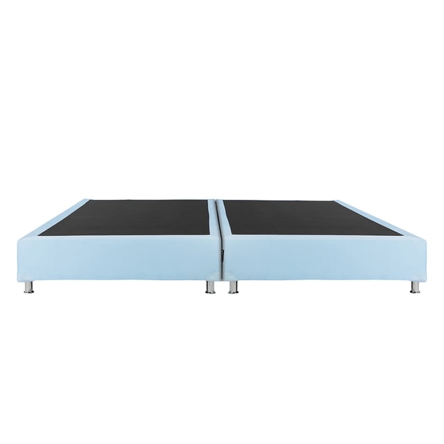 Box Base Cama King Size Dicasa Azul Cielo
