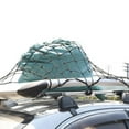 thumbnail image 2 of Flexible Car SUV Roof Top Rack Luggage Carrier Cargo Basket Elasticated Net With ABS Hook 60*60cm, 2 of 10