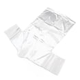 thumbnail image 4 of Bata de baño de satén para mujer, cuello en V, cintura con lazo, color liso, elegante, holgada, pijama, ropa de dormir, color blanco, L, 4 of 15