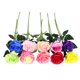 thumbnail image 5 of 10 piezas de flores de seda de rosas artificiales, ramos de novia de rosas florecientes falsas para boda oso de fresa  Hogar, 5 of 5
