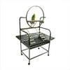 A&E Cage The ?O" Parrot Play Stand-Material:Metal