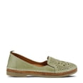 thumbnail image 5 of Spring Step Women’s Ingrid Loafers – Premium Leather Slip-On with Laser Cutout Design, Elastic Goring and Lightweight Flat Sole for Comfortable Stylish Wear, 5 of 7