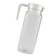 thumbnail image 4 of Jarra acrílica botella transparente con tapa, jarra de jugo de agua a rayas mango antideslizante para bebidas caseras caseras transparente(1100ml), 4 of 14