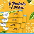 thumbnail image 4 of 2X - Crystal Light Zero Sugar Lemon Iced Tea Drink Mix Packets 6 Packets, 4 of 4