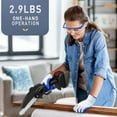 thumbnail image 2 of Cordless Chainsaw, HDJ Mini Chiansaw with 6 inch / 8 inch Chians, Portable Handheld Electric Chainsaw for Household & Garden, 2 of 6