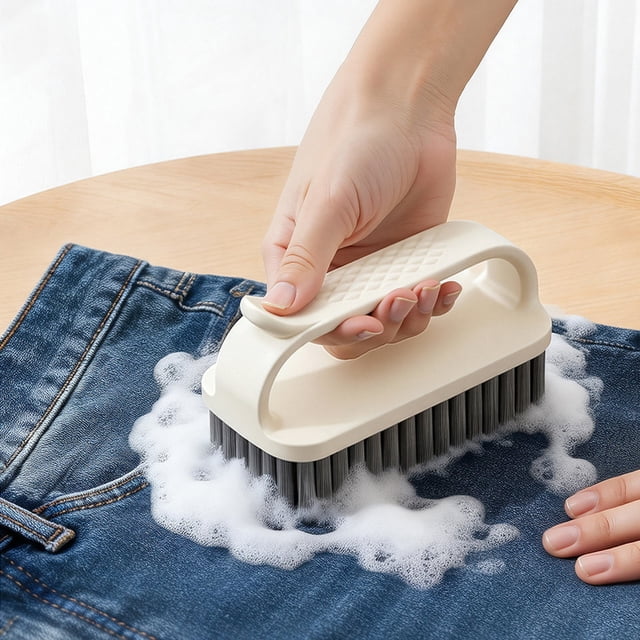 Multifunctional Laundry Brush With Dense Bristles And Gentle-on-Shoes Cleaning Brush And Ideal For Student Dormitories And Household Chores