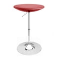 thumbnail image 1 of Alpha Contemporary Adjustable Bar Table - Cabernet Red, 1 of 2
