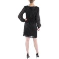 thumbnail image 2 of Inc International Concepts Womens Long-Sleeve Shift Dress Black XL, 2 of 2
