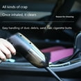 thumbnail image 6 of YiBai Mini Vacuum Cleaner, Small Handheld Vacuums,USB Charging Lithium Lon Busters For Keyboard,Computer,Hairs,Car Interior & Other Crevices Cleaning,Black,for Men Dad, 6 of 8