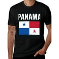 thumbnail image 2 of T-shirt Panama Flag  Soft Cotton Adult Heat-Transfer Graphic T-Shirt - 180g Breathable Fabric, Unisex Summer Casual Wear with Durable Heat-Printed Design, 2 of 10