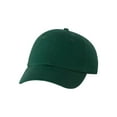thumbnail image 2 of Valucap - Adult Bio-Washed Classic Dad Hat - VC300A - Forest Green - Size: Adjustable, 2 of 3