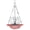 Pink, variant on Bird Bath Solar Fountain - Outdoor Garden Hanging Hummingbird Feeder, Solar Fountain Birdbath (Blue1)
