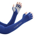 thumbnail image 2 of Gants de Vélo pour Hommes Antidérapants Yoga Exercice Demi-Doigt Protection de Bras, 2 of 2